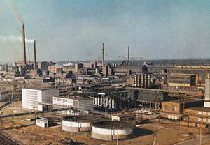 Farbenfabrik, von Wolfen aus gesehen © Industrie- und Filmmuseum